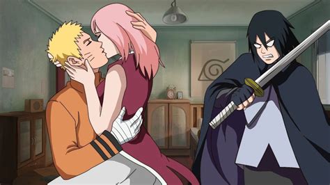 sakura e naruto se beijando